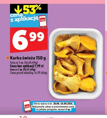 Kurka świeża promocja w TOPAZ