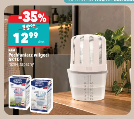 Pochłaniacz wilgoci AK101 K & M promocja w Biedronka Home