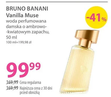 Woda perfumowana damska o ambrowo-kwiatowym zapachu promocja w Hebe