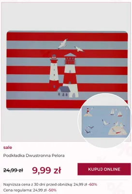 Podkładka dwustronna Pelora home&you promocja w home&you