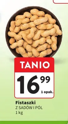 Fistaszki Z Sadów i Pól promocja w Intermarche