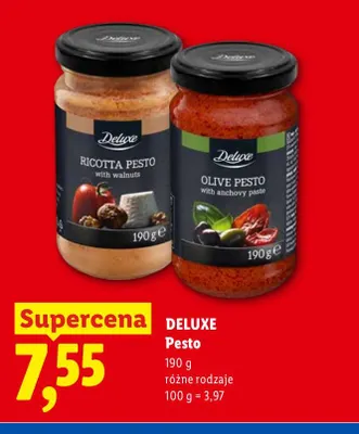 Pesto Ricotta Deluxe promocja w Lidl