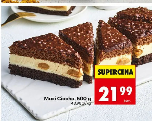 Ciasto Maxi Ciacho promocja w Biedronka
