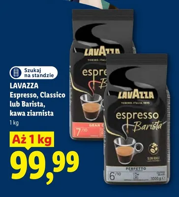 Kawa ziarnista Lavazza Classico promocja w Lidl