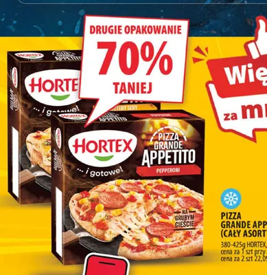 Pizza Grande Appetito Pepperoni Hortex promocja w Arhelan