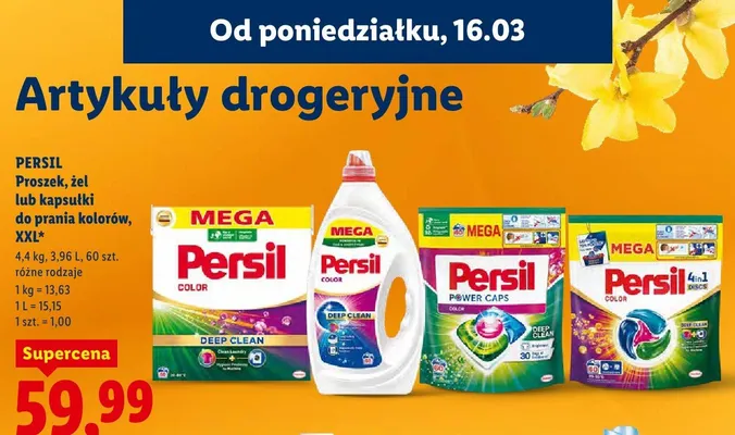 Proszek do prania kolorów, XXL promocja w Lidl