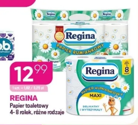 Papier toaletowy REGINA Rumiankowy Maxi promocja w Drogerie Koliber
