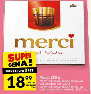 Czekoladki Merci promocja w Twój Market