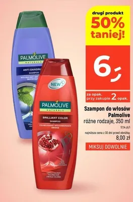 Szampon do włosów Palmolive Naturals promocja w Dealz