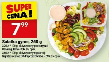 Sałatka gyros promocja w Twój Market