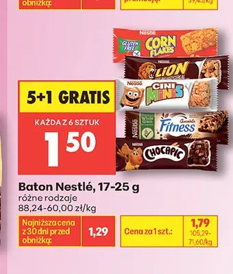 Baton Nestlé Cini Minis promocja w Biedronka