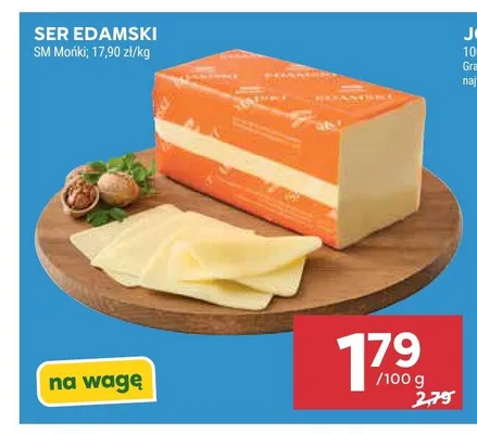 Ser Edamski SM Mońki promocja w Stokrotka