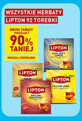 Herbaty Lipton promocja w Aldi