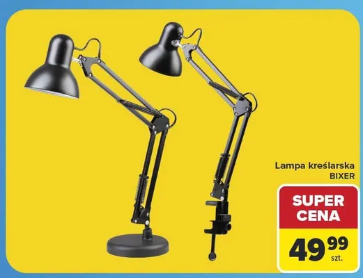Lampa kreślarska Bixer promocja w Carrefour