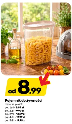 Pojemnik na żywność 0.4 l promocja w Bricomarche