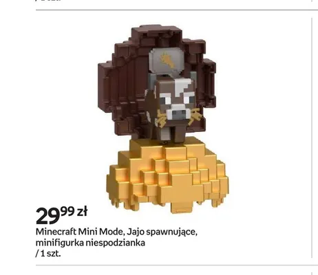 Minecraft Mini Mode jajo spawnujące minifigurka niespodzianka promocja w Empik