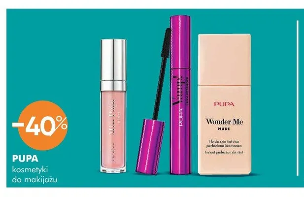 Kosmetyki do makijażu Pupa promocja w Super-Pharm