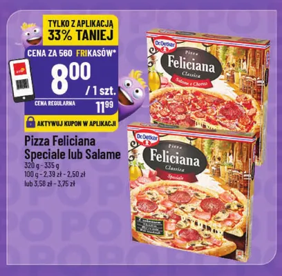 Pizza Feliciana Speciale Dr. Oetker promocja w POLOmarket