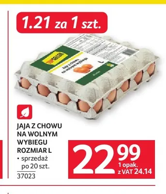Jajka kurze z chowu na wolnym wybiegu Topseller rozmiar L promocja w Selgros