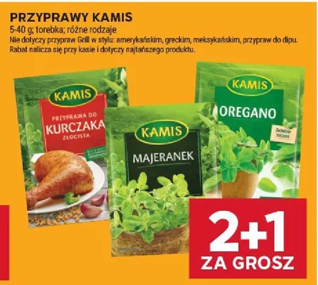 Przyprawy różne rodzaje promocja w Stokrotka