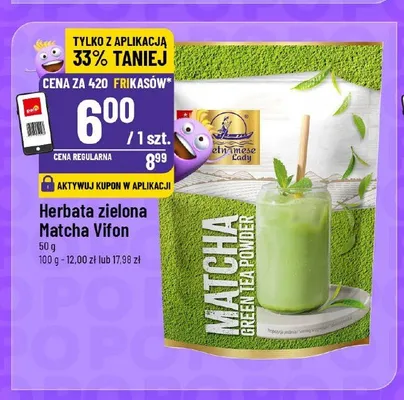 Herbata zielona Matcha Vifon promocja w POLOmarket