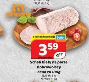 Schab biały na parze Dobrowolscy promocja w Delfin