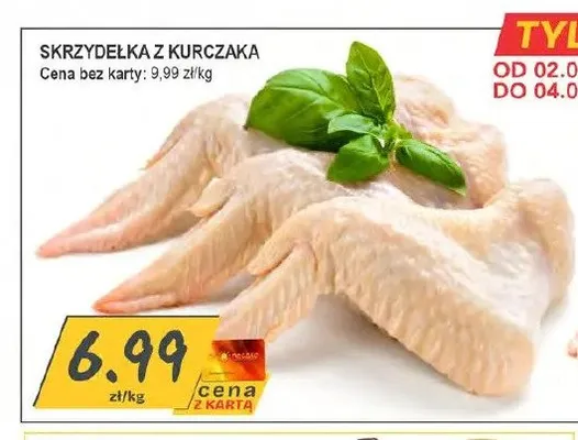 Skrzydełka z kurczaka promocja w Słoneczko
