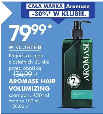 Szampon Hair Volumizing promocja w Super-Pharm