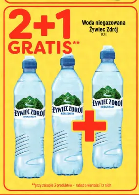 Woda niegazowana Żywiec Zdrój promocja w POLOmarket