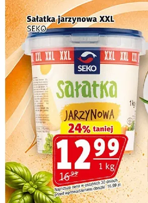 Sałatka jarzynowa XXL Seko promocja w Prim Market