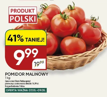 Pomidor malinowy polski promocja w Chata Polska