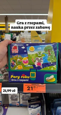 Gra edukacyjna - Pory roku promocja w Biedronka