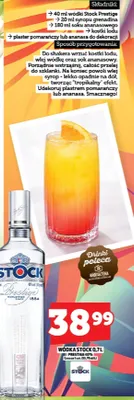 Wódka Stock 0,7l promocja w TOPAZ
