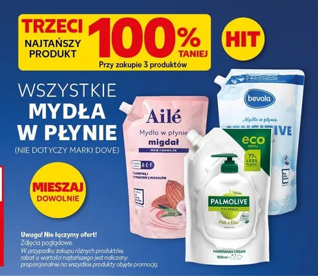 Mydło w płynie Ailé migdał promocja w Kaufland