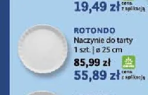 Naczynie do tarty Rotondo ø25 cm Lubiana promocja w Stokrotka