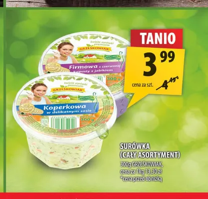 Surówka Grześkowiak promocja w Arhelan