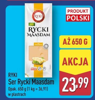 Ser Rycki Maasdam promocja w Aldi