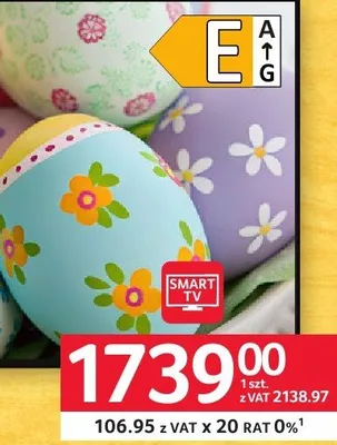 Telewizor Smart TV promocja w Selgros