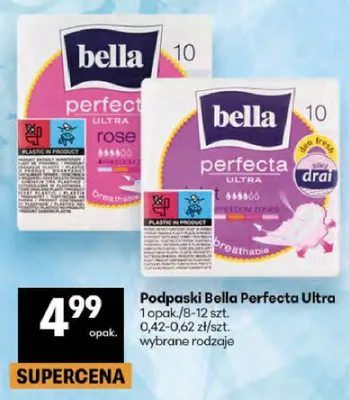 Podpaski Bella Perfecta Ultra Rose promocja w Delikatesy Centrum