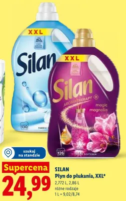 Płyn do płukania XXL Silan Aromatherapy magic magnolia promocja w Lidl