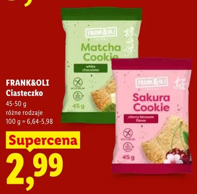 Ciasteczko FRANK&OLI promocja w Lidl