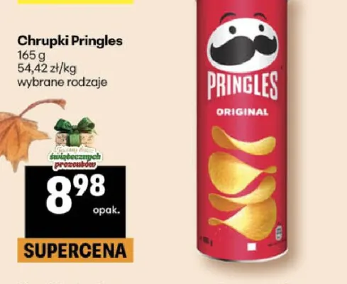 Chrupki Pringles promocja w Delikatesy Centrum