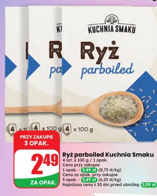 Ryż parboiled Kuchnia Smaku promocja w Dino