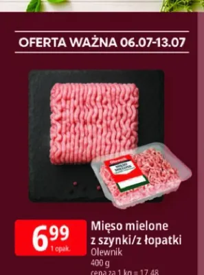 Mięso mielone z łopatki Olewnik promocja w Leclerc