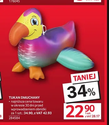 Tukan dmuchany promocja w Selgros
