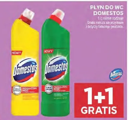Płyn do WC Domestos promocja w Stokrotka