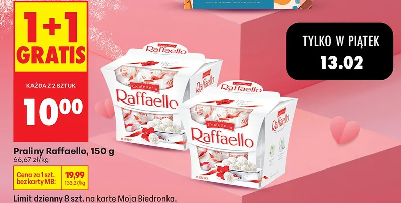 Praliny 150g promocja w Biedronka