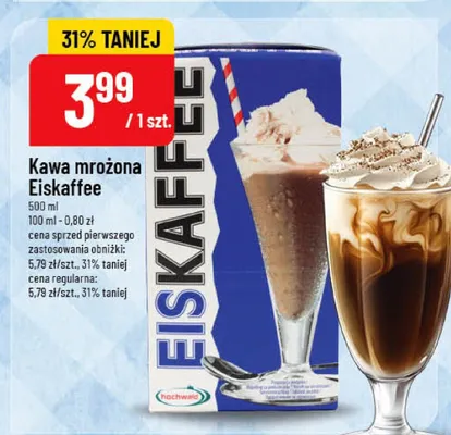 Kawa mrożona Eiskaffee Hachez promocja w POLOmarket
