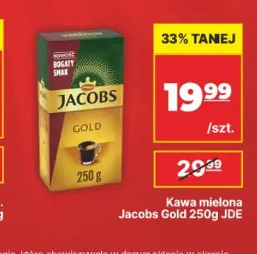 Kawa mielona Jacobs Gold promocja w API Market