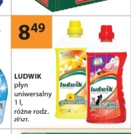 Płyn uniwersalny Ludwik promocja w Drogerie Laboo